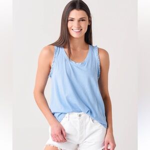 SUNDRY
Women's Ruffle Trim Tank Top NWOT